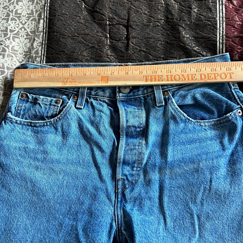 Levi’s Straight Leg Ankle Jeans W29 L26 - Picture 7 of 10